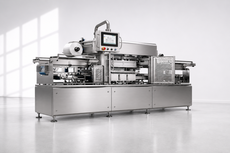 OPERCULEUSE DE BARQUETTE HAUTE CADENCE