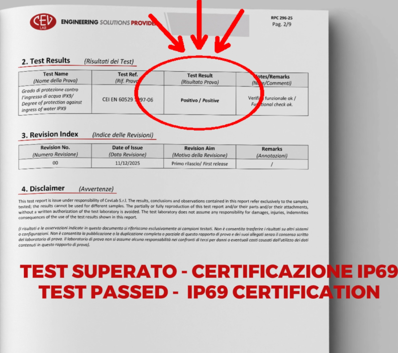 Certification IP69 : Notre Peseuse Associative Circulaire Résiste aux Environnements Extrêmes