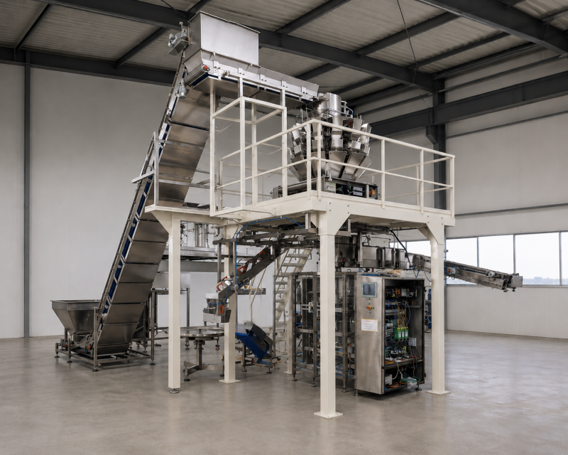 Ligne de conditionnement noix coque