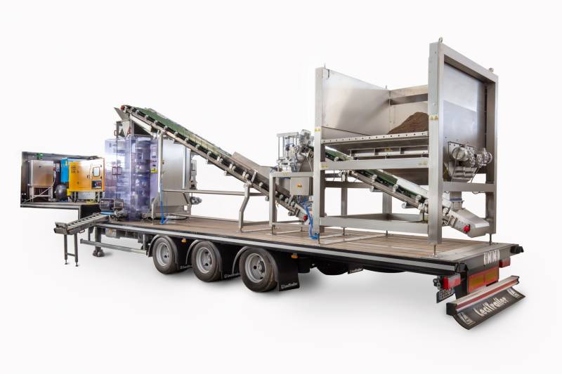 ENSACHEUSE POUR COMPOSTE TERREAU GRANULE DE BOIS